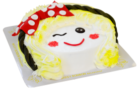 Missy face Cake